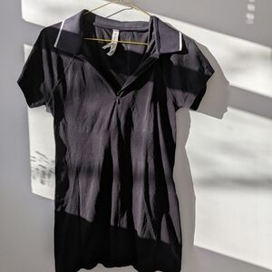 Athleta Black Short Sleeve Top